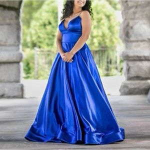 Sherri Hill Gown - Royal Blue Size 8